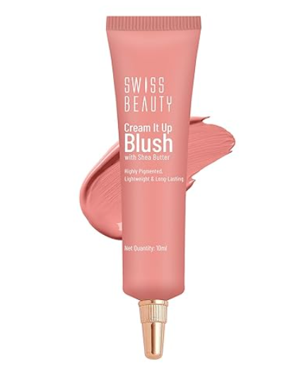 Swiss Beauty Cream It Up Blush | Highly pigmented | Super-blendable | Long-lasting