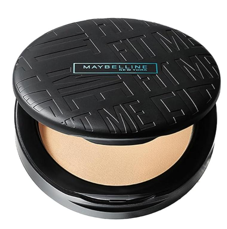 Maybelline New York Fit Me Compact Powder, Matte + Poreless Compact Powder, upto 16 hours of Oil Control with SPF 32 PA+++ and UV filters & ideal for normal to oily skin